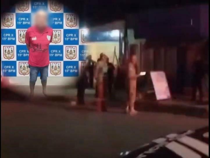 A Polícia Civil informa que, em ação conjunta com a Polícia Militar, prendeu em flagrante um homem pelo crime de homicídio qualificado